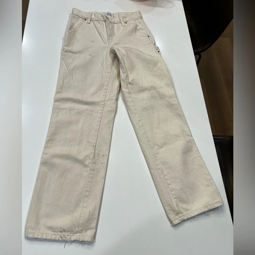 Urban Outfitters Jeans Cream Size 26 - Picture 1 of 4